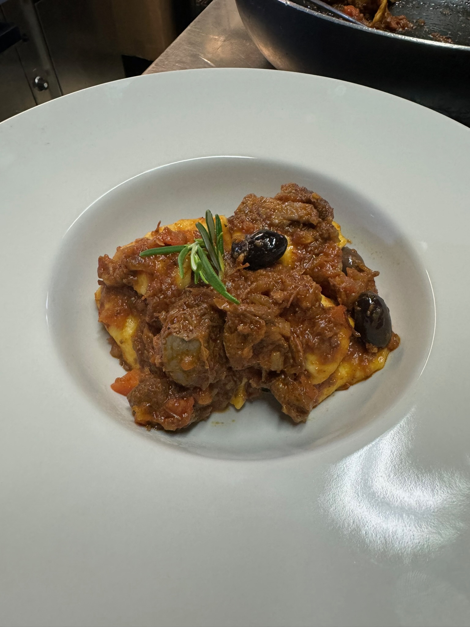 Piatto della tradizione del rifugio